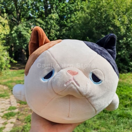 marshmallow cat stuffed animal